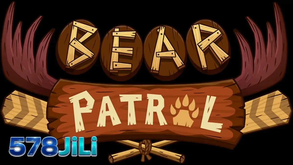 Pemandangan hutan yang penuh dengan karakter hewan lucu dan elemen petualangan dalam slot Bear Patrol.